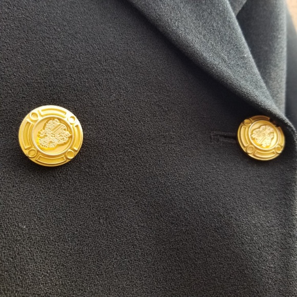 🔴SOLD🔴 Dior Double Breast Blazer GoldTone Button - Picture 6 of 8